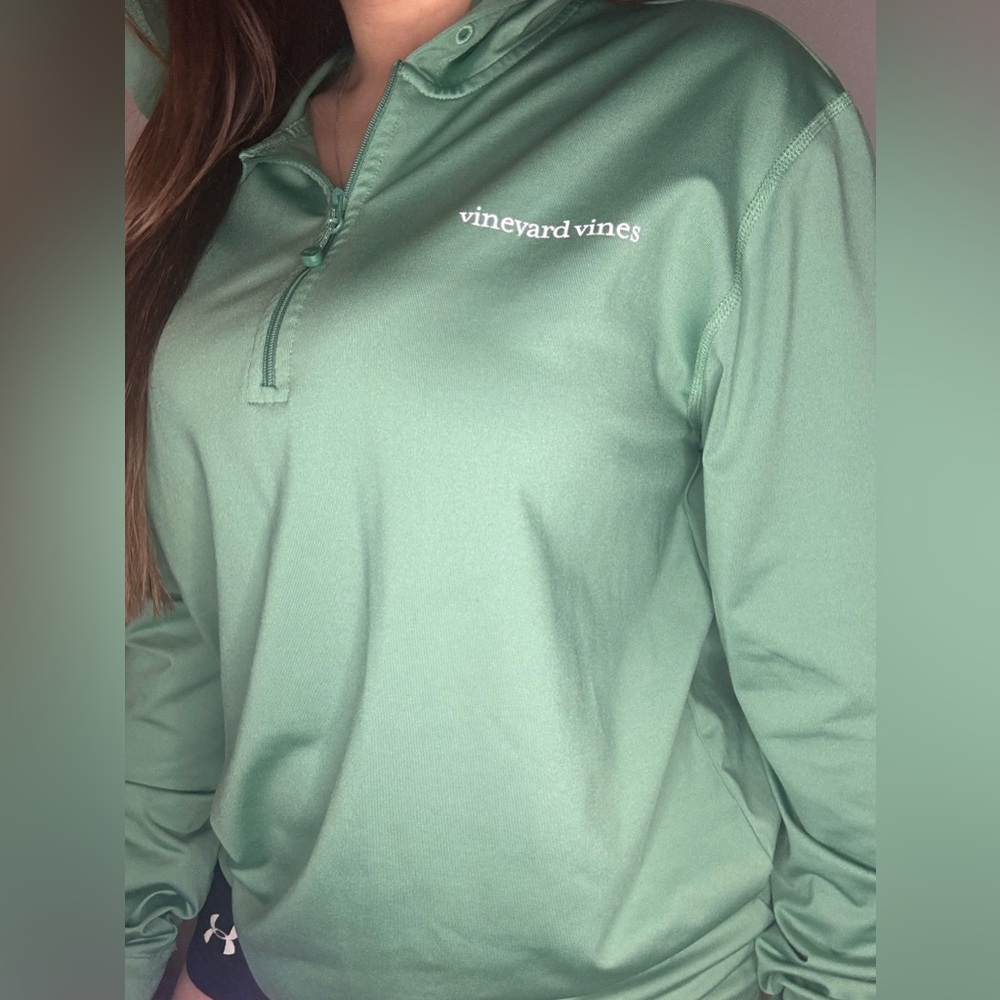 Unisex quarter zip hoodie